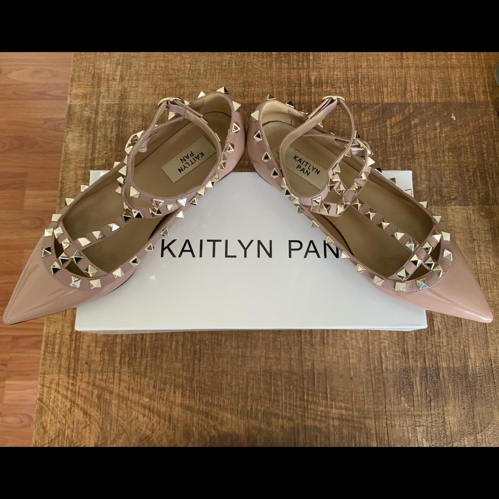 Kaitlyn Pan Studded Flats